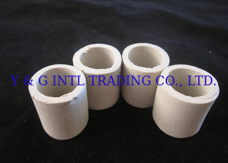 Torre cerâmica do anel do nuvem que embala a embalagem aleatória cerâmica em colunas de fixação